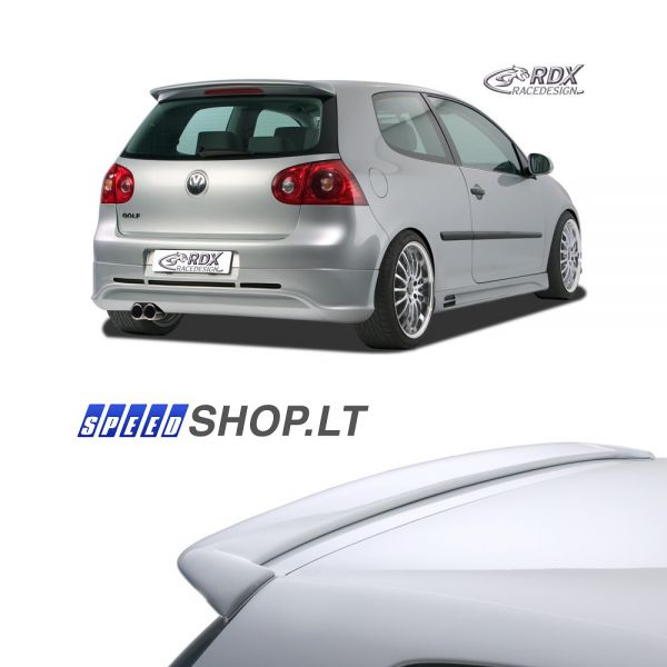 Golf 5 galinio dangčio spoileris RDX